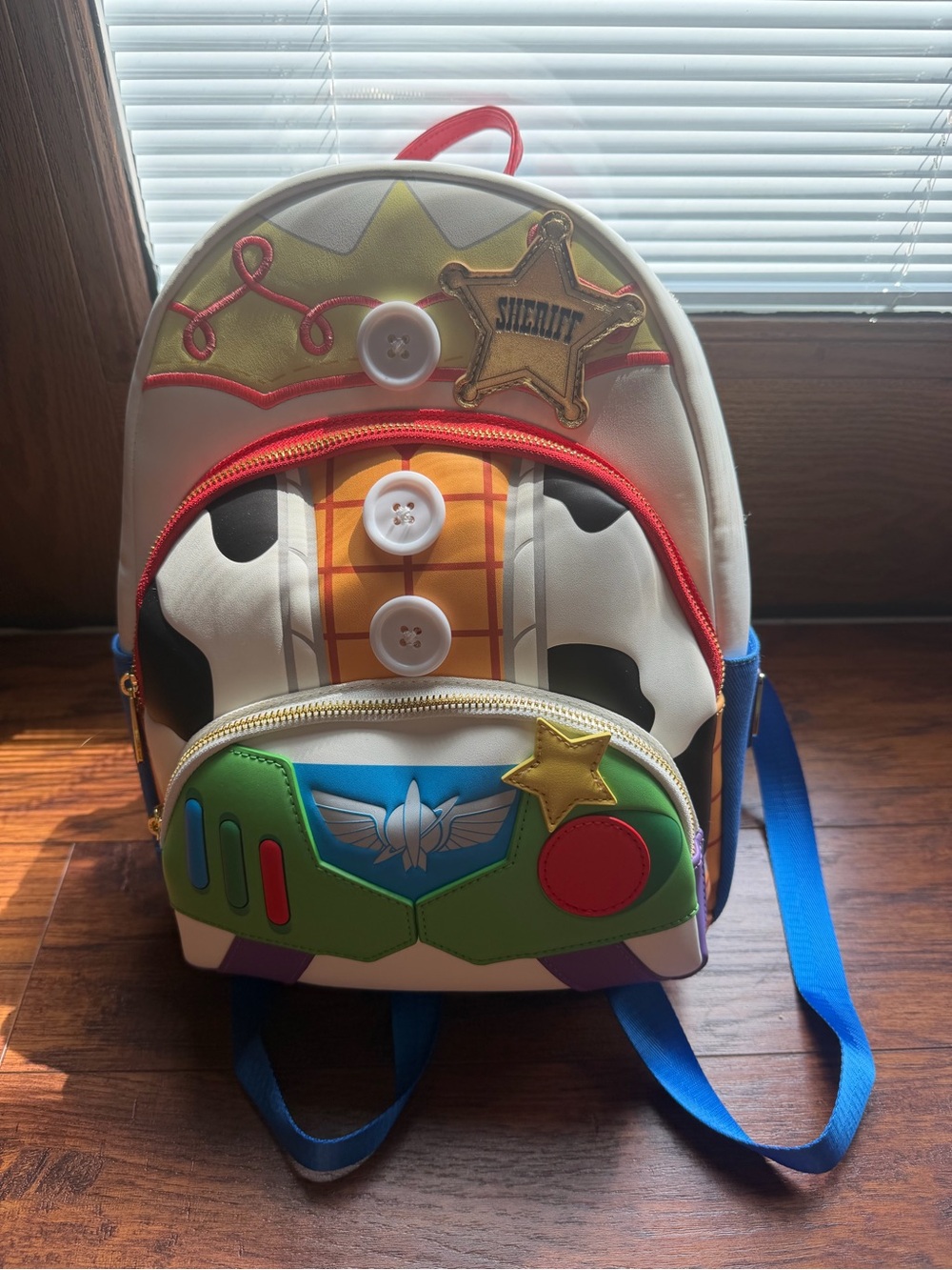Kids Sheriff & Space Adventure Backpack - Multicolor